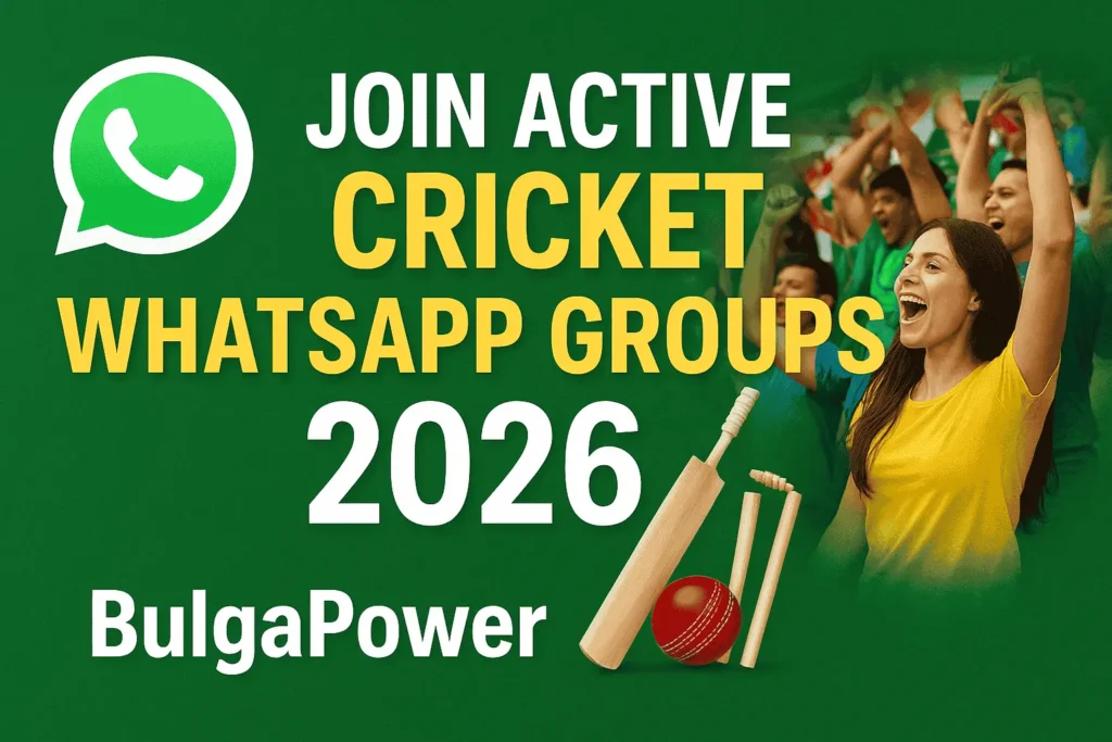 Join Active Cricket WhatsApp Groups